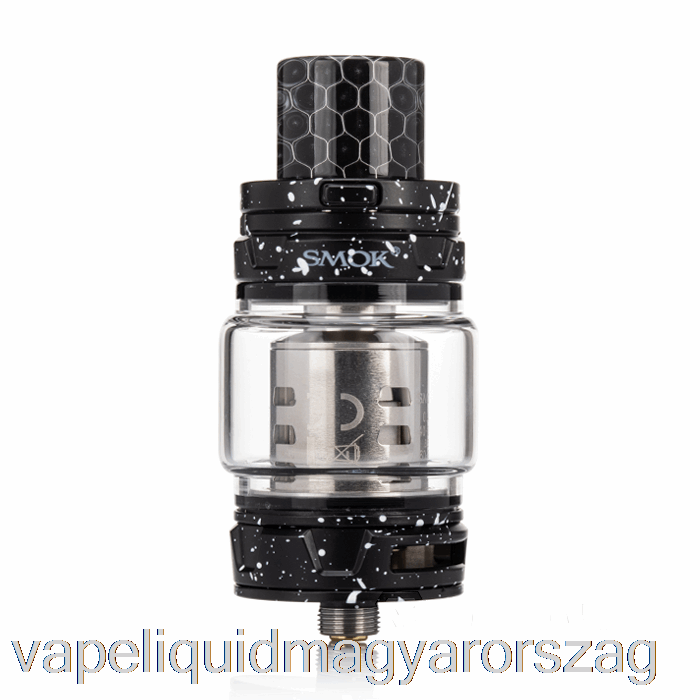 Smok Tfv12 Prince Sub-ohm Tank Fekete Fehér Spray Tollal